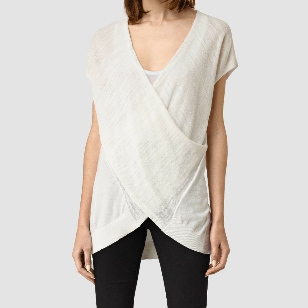 All Saints Twist Sleeveless Top